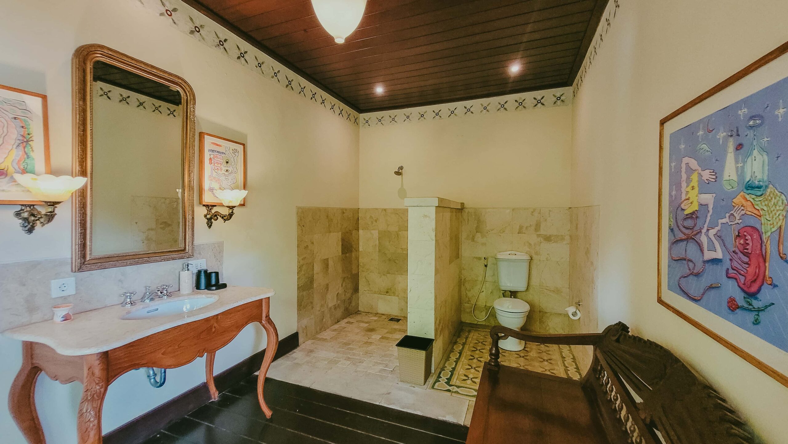 Sharing Bathroom